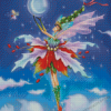 Christmas Fairy Moon Diamond Painting