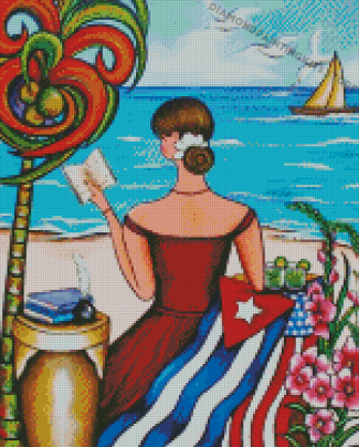 Cuban Lady Diamond Painting