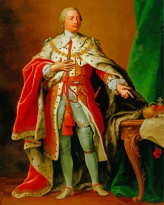 George III UK King Diamond painting