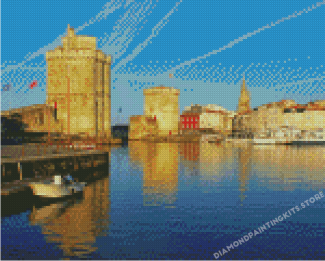 La Rochelle Port France Diamond Painting