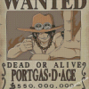 Portgas D Ace One Piece Wanted Diamond Painting