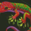 Rainbow Colourful Gecko Diamond Painting
