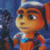 Ratchet And Clank Animation Diamond Painting