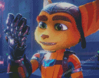 Ratchet And Clank Animation Diamond Painting