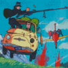 The Castle Of Cagliostro Anime Diamond Painting