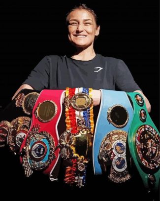 The Professional Boxer Katie Taylor Diamond Painting