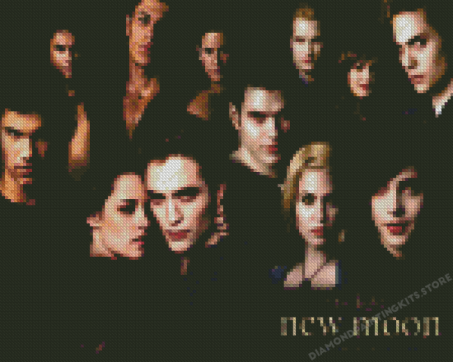 The Twilight New Moon Film Characters Diamond Painting