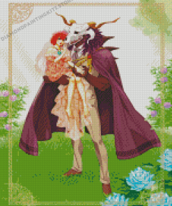 The Ancient Magus Bride Anime Characters Diamond Painting