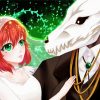 The Ancient Magus Bride Elias And Chise Diamond Painting