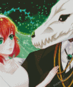 The Ancient Magus Bride Elias And Chise Diamond Painting
