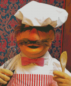 The Swedish Chef Muppets Character Diamond Painting