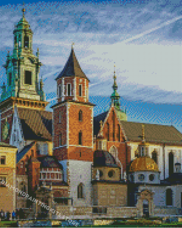 Wawel Royal Castle Building Diamond Painting