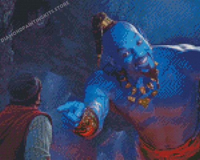 Aladdin Genie Diamond Painting