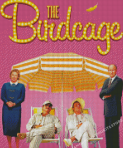 Birdcage Movie Poster Diamond Painting