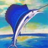 Cool Swordfish Diamond Painting