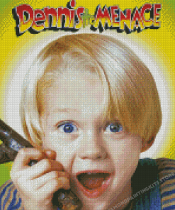 Dennis The Menace Poster Diamond Painting
