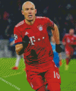Dutch Football Player Arjen Robben Diamond Painting