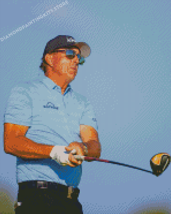 Phil Mickelson Golfer Diamond Painting