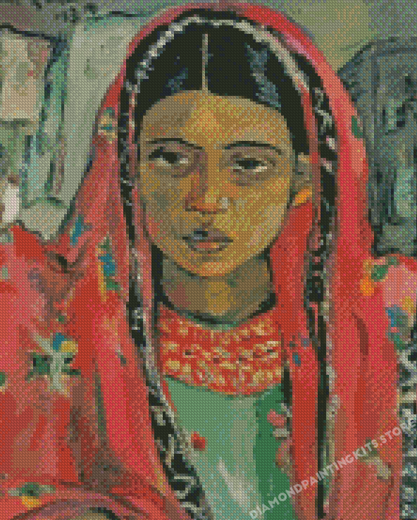 Sad Woman By Irma Stern Diamond Painting