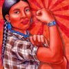 Strong Native Woman Diamond Painting