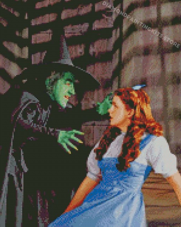 Witch Of The West Wizard Of Oz Diamond Painting
