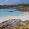 Achmelvich Beach Scotland Landscape Diamond Painting