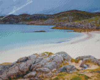 Achmelvich Beach Scotland Landscape Diamond Painting