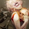 Anime Girl With Skull Diamond Painting