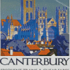 Canterbury Poster Art Diamond Painting