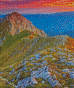 Carpathian Mountains Landscape Diamond Painting