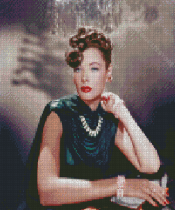 Classy Gene Tierney Actress Diamond Painting