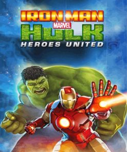 Hulk And Iron Man Poster Diamond Painting
