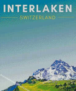 Interlaken Poster Diamond Painting