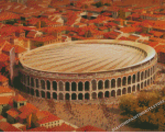 Italy Verona Colosseum Diamond Painting