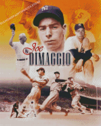 Joe DiMaggio Poster Diamond Painting