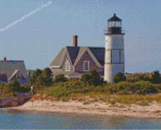 Sandy Neck Beach Lighthouse Diamond Painting