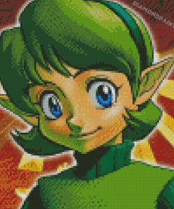 Saria Legend Of Zelda Diamond Painting
