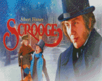 Scrooge Movie Poster Diamond Painting