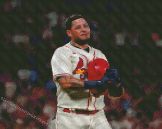 The Baseball Player Yadier Molina Diamond Painting