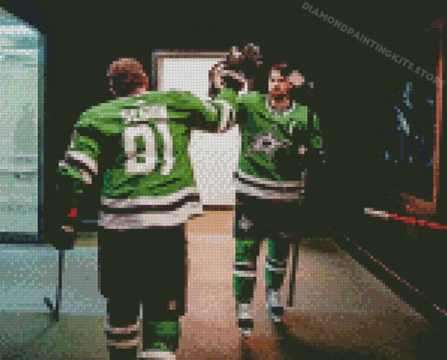 The Dallas Stars Players Diamond Painting