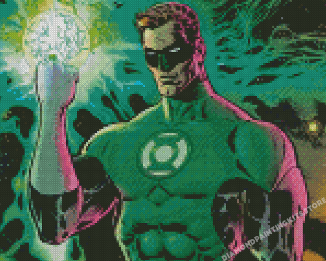 The Green Lantern Diamond Painting