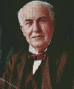Thomas Edison Diamond Painting