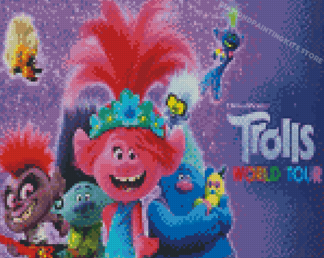 Trolls World Tour Diamond Painting