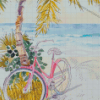 Tropical Beach Bike Diamond Painting