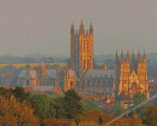 Cathedral Of Canterbury Diamond Painting