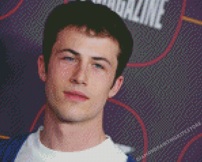 Aesthetic The Actor Dylan Minnette Diamond Painting