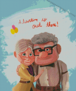 Cool Carl And Ellie Diamond Painting