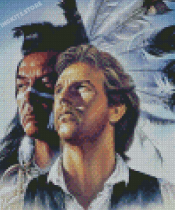 Dances With Wolves Movie Diamond Painting