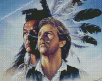Dances With Wolves Movie Diamond Painting