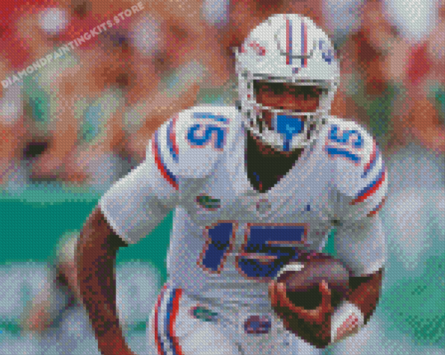 Florida Gators Football Player Diamond Painting